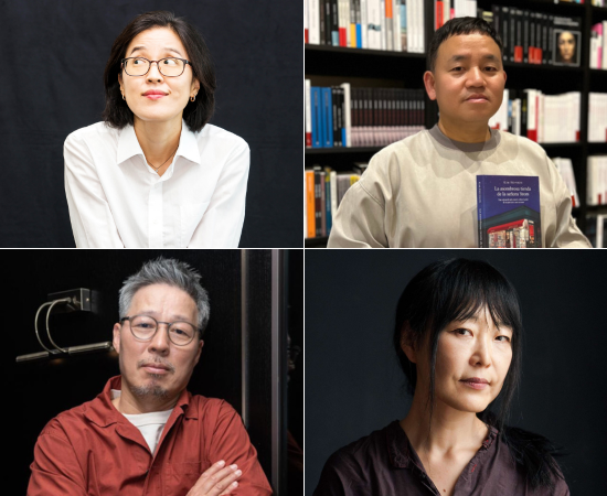 라 마르데 레뜨라스 2025 행사 참여 작가(정보라, 김호연, 배수아, 천명관)