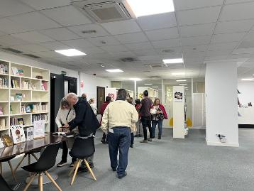 Visita de un grupo cultural de Madrid