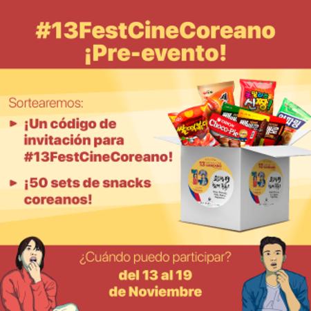 Sorteo Set de Snack Coreano 