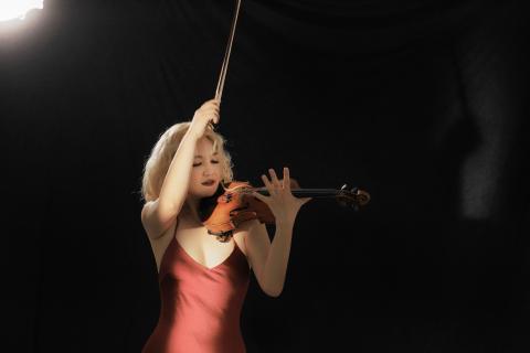  Concierto Violín Jinjoo Cho en Donostia 